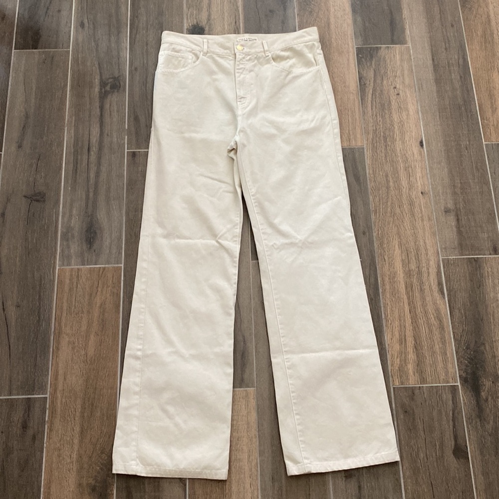 NEW Nili Lotan Mitchell Pant in Winter White Size 6 - Picture 5 of 10